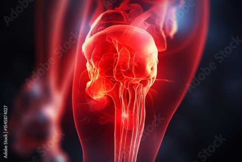 Knee and bone scans show inflammation