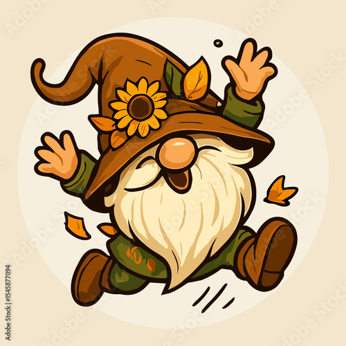 Dwarf Illustrations Vector set Gnom Collections set
