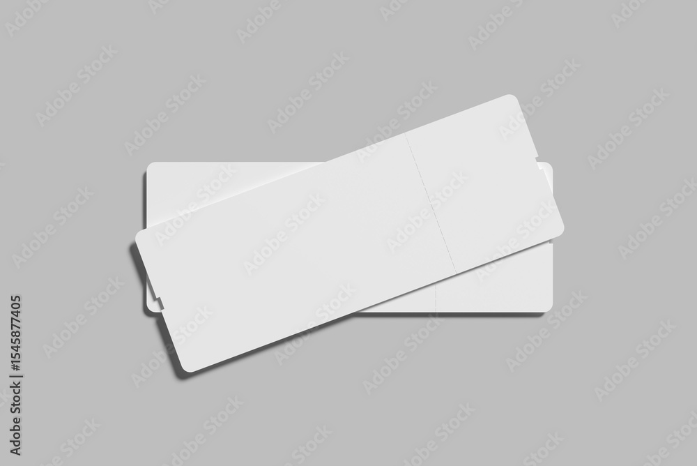 Boarding Pass Blank Mockup Boarding Pass Blank Mockup
