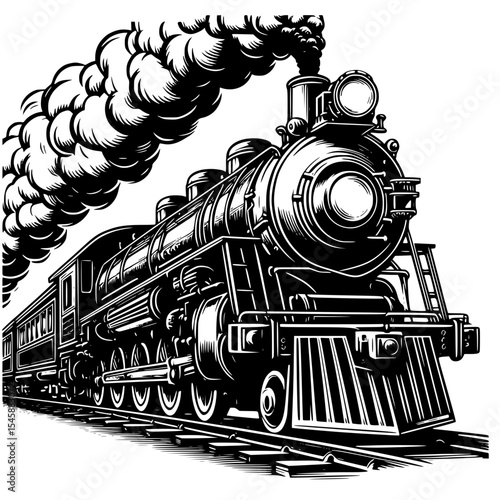 old steam locomotive