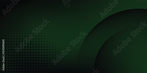 Diagonal three dimensional green rectangle strips asbtract technology copy space background