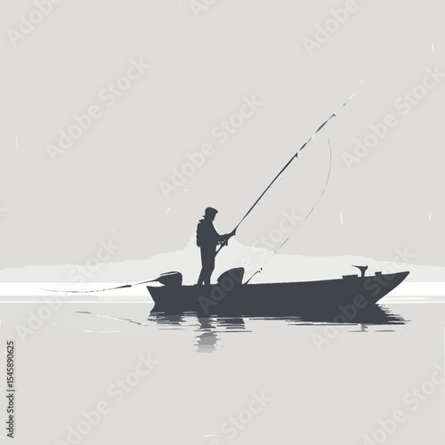 fishing in the sea