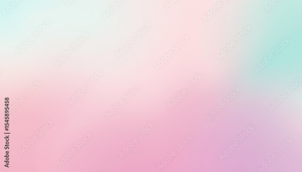 Fototapeta premium Soft pastel colors blend smoothly in background creating gentle and dreamy abstract texture for design or decoration