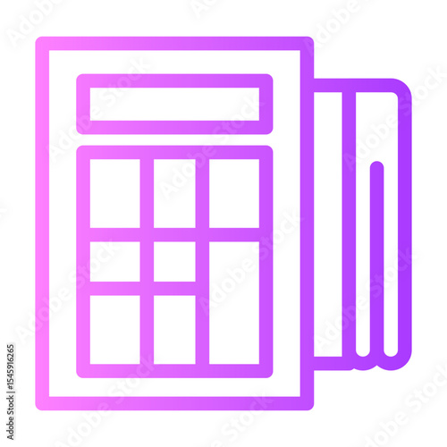 EDC gradient icon
