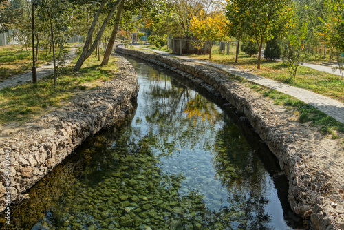Koshkar-Ata River, Shymkent, South Kazakhstan