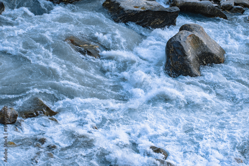 Fototapeta premium river in the mountains