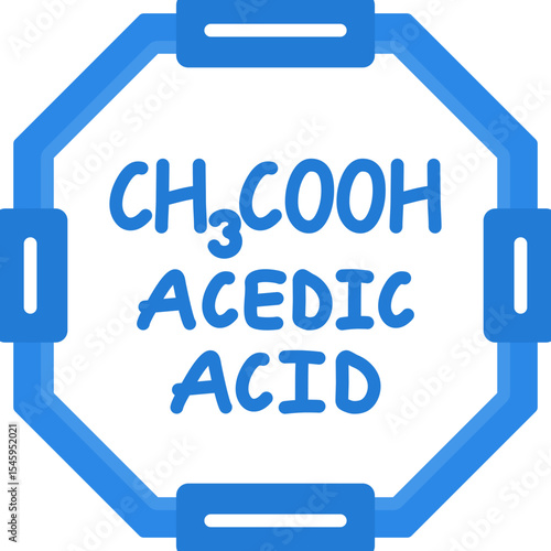 Acetic Acid Icon