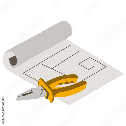 Construction Work Illustration