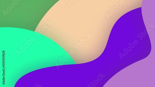 Abstract Pastel Wave Background 