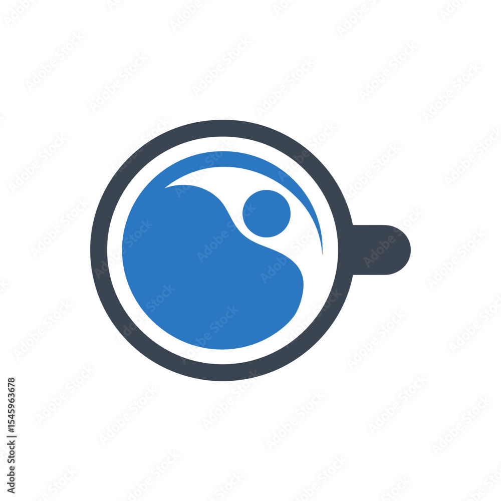 Obraz premium Insightful Coffee Icon