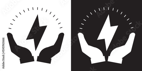 Energy Efficiency Icons.  Vector illustration. EPS 10/AI