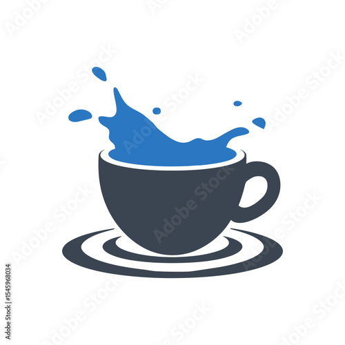 Spilled Coffee Icon