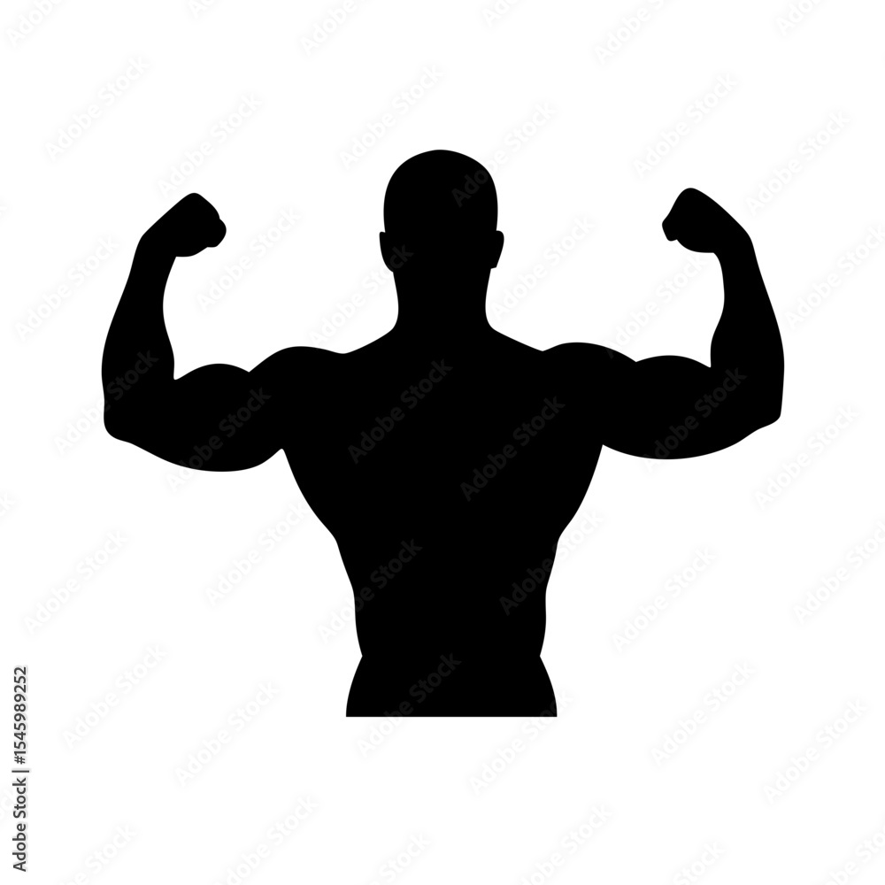 Fototapeta premium Bodybuilder: The Art of Strength and Dedication