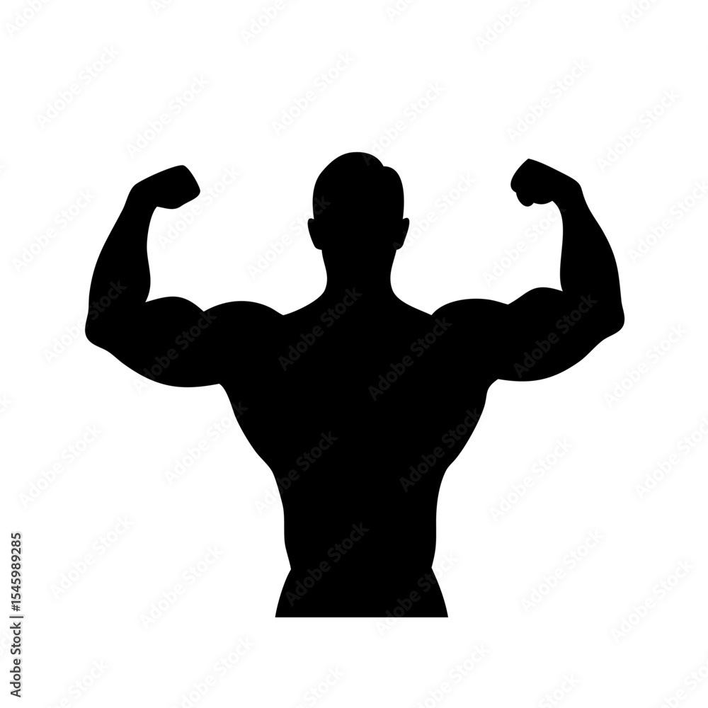 Fototapeta premium Bodybuilder: The Art of Strength and Dedication