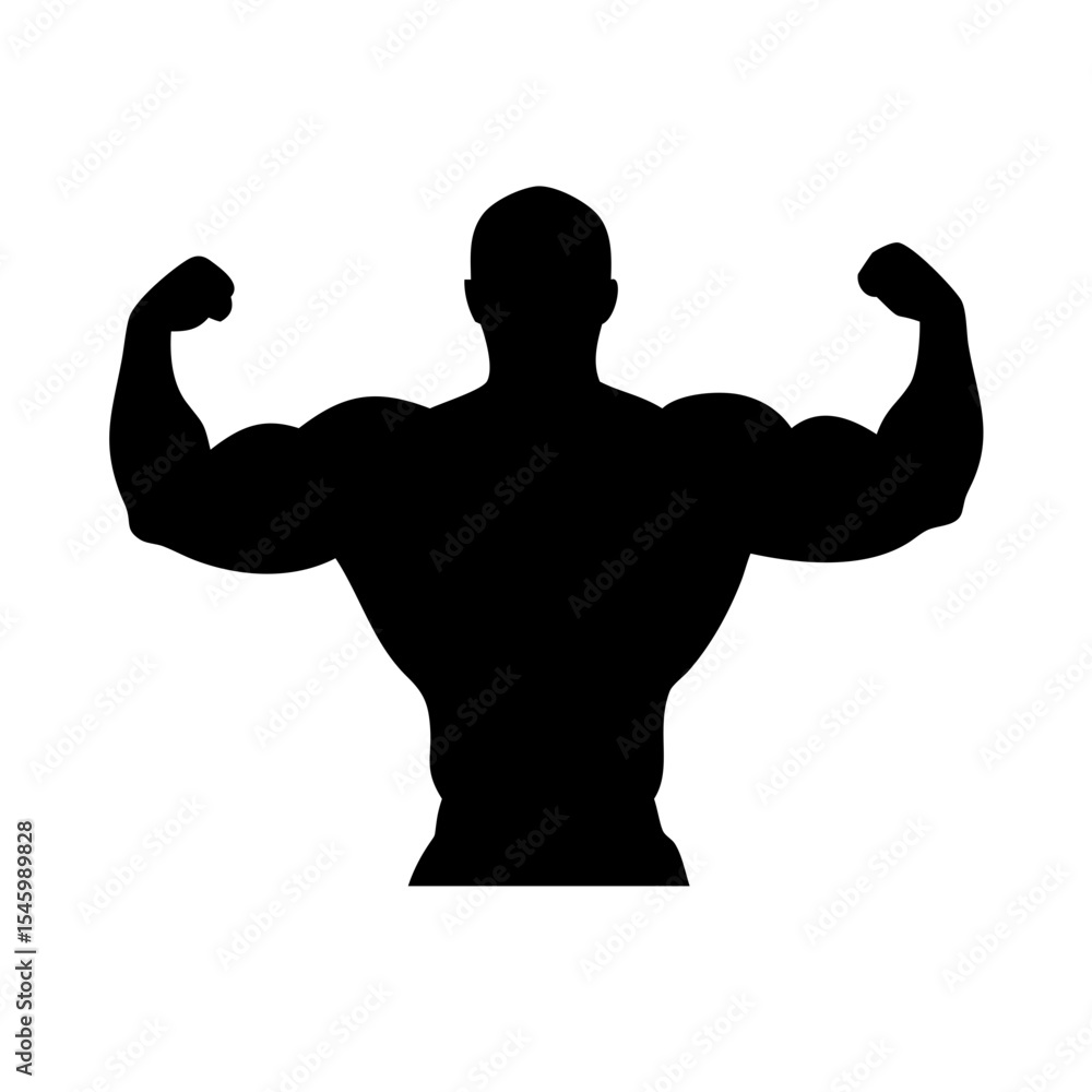 Fototapeta premium Bodybuilder: The Art of Strength and Dedication