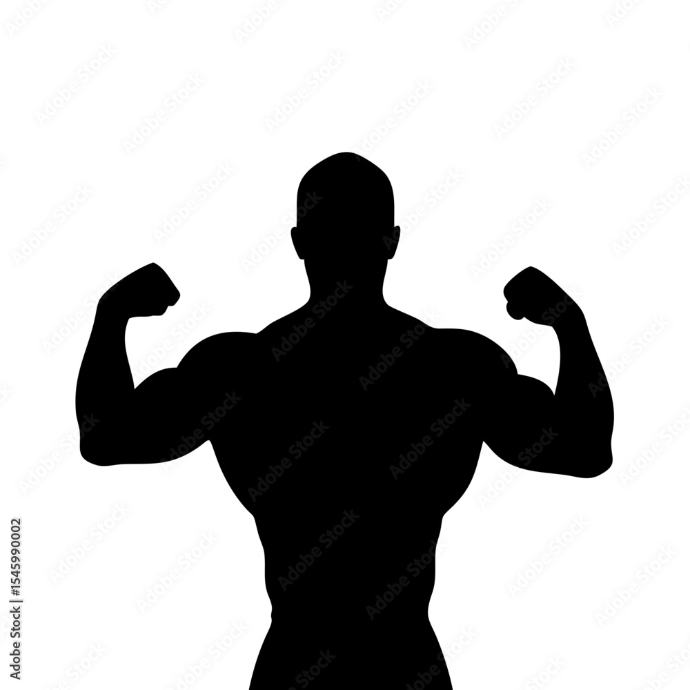 Fototapeta premium Bodybuilder: The Art of Strength and Dedication