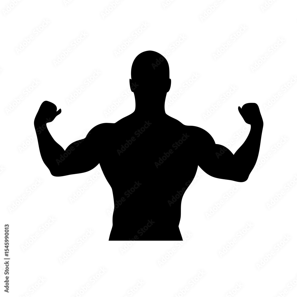 Fototapeta premium Bodybuilder: The Art of Strength and Dedication