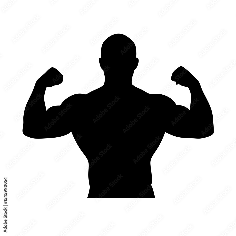 Fototapeta premium Bodybuilder: The Art of Strength and Dedication