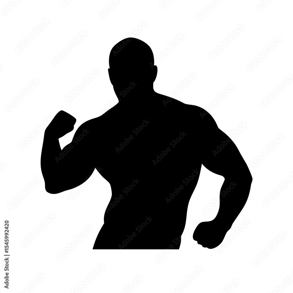 Fototapeta premium Bodybuilder: The Art of Strength and Dedication