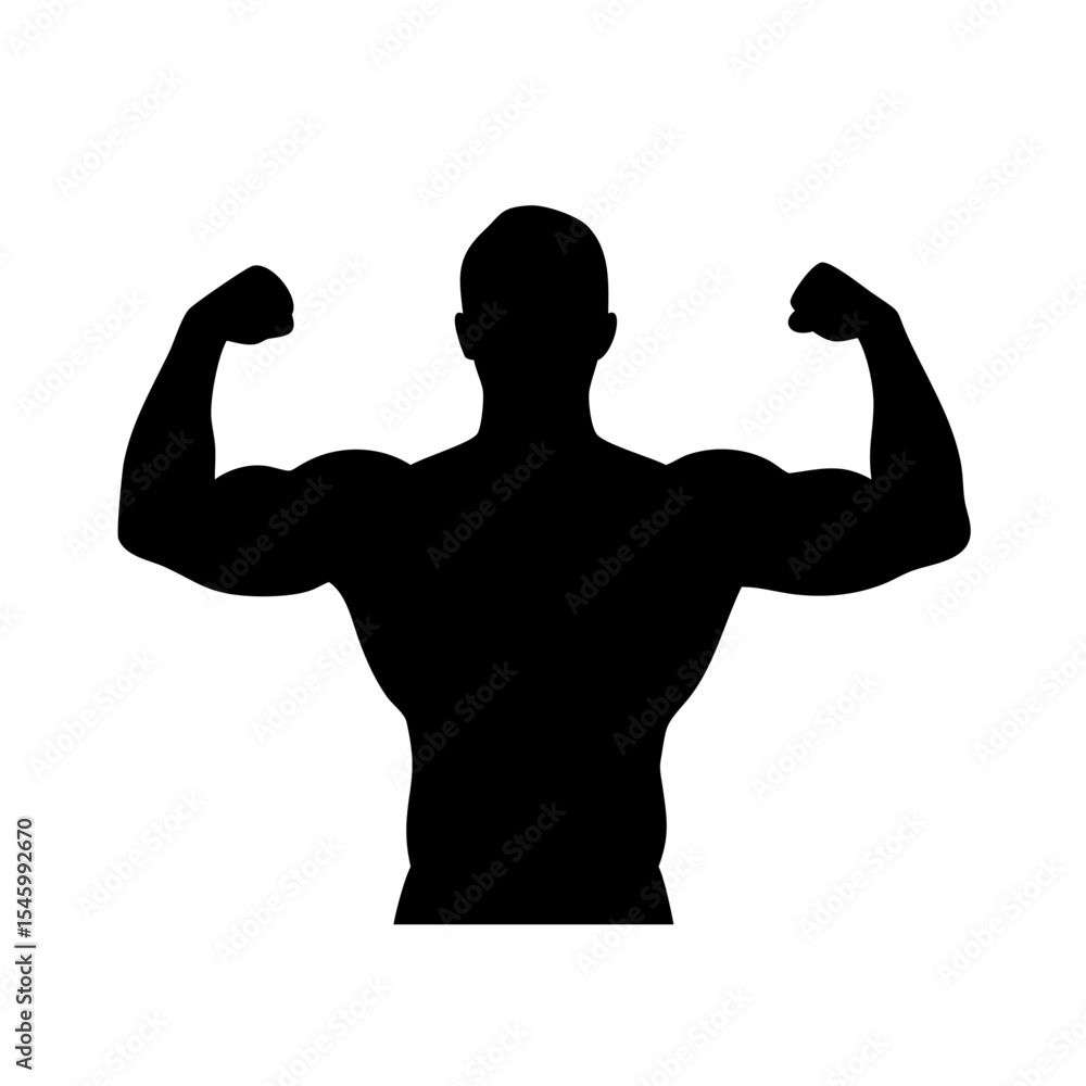 Fototapeta premium Bodybuilder: The Art of Strength and Dedication