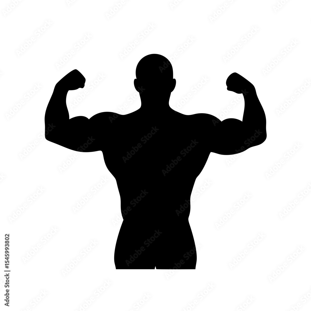 Fototapeta premium Bodybuilder: The Art of Strength and Dedication