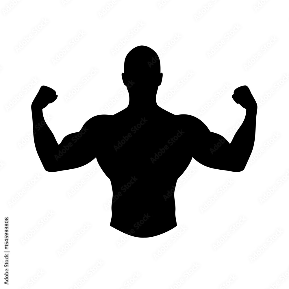 Fototapeta premium Bodybuilder: The Art of Strength and Dedication