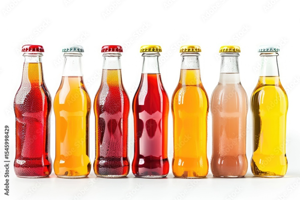 high resolution visual of Bottles with tasty drinks, isolated on white high resolution visual of Bottles with tasty drinks, isolated on white