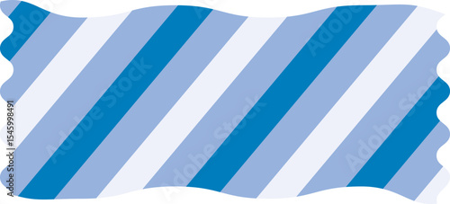 Wallpaper Mural Blue pastel stripe tape with soft edge Torontodigital.ca
