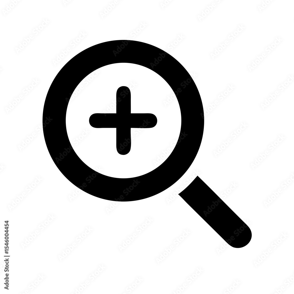 Obraz premium Magnifying Glass Icon