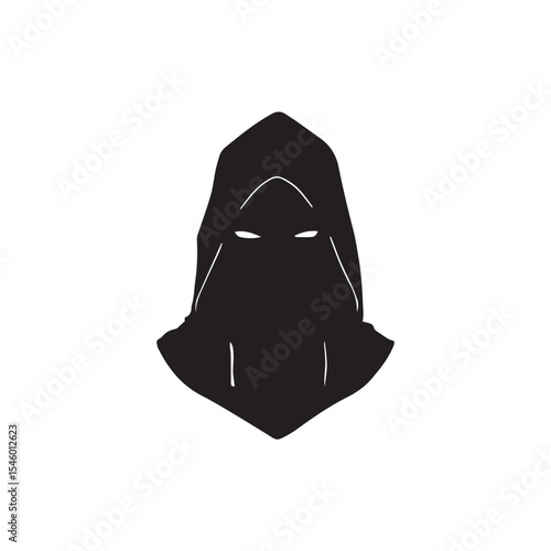 vector illustration of a mask man
