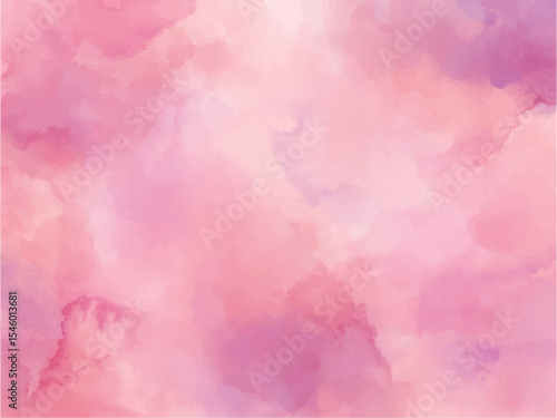 Pink abstract watercolor background wallpaper