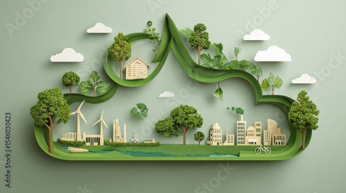 LCA: Sustainable Life Cycle Assessment, Eco-Friendly Choices for a Greener Future. Carbon Footprint Reduction, Circular Economy, and Environmental Impact.