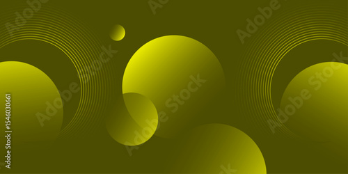 Abstract modern 3d circular shape background design-3d gradient background with geometric pattern for presentation, banner, futuristic, cover, business, seminar, packaging with ollive colour
