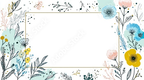 fantasy pastel invitation template