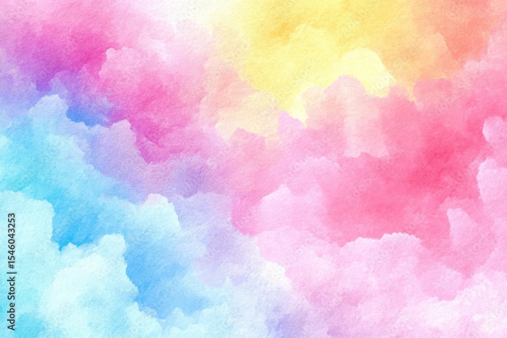 abstract watercolor background with clouds abstract watercolor background with clouds