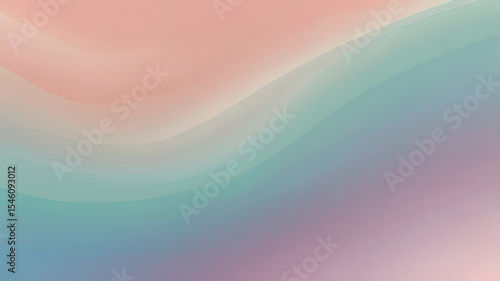 A soft pastel minimalist abstract gradient background, smooth flowing color transitions, ideal for modern web design and mobile app UI, high resolution, no text, flat style.