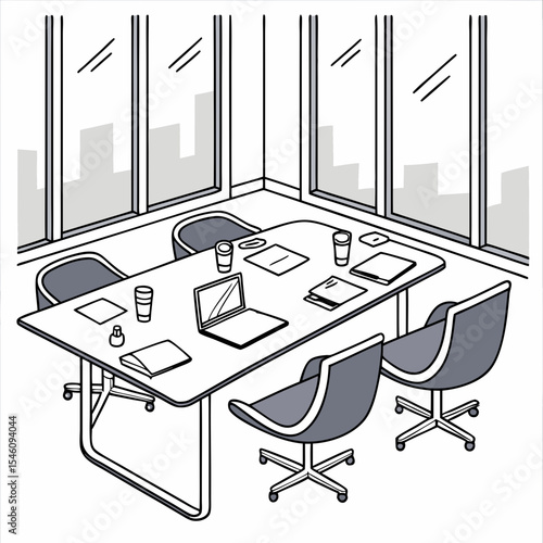interior of office