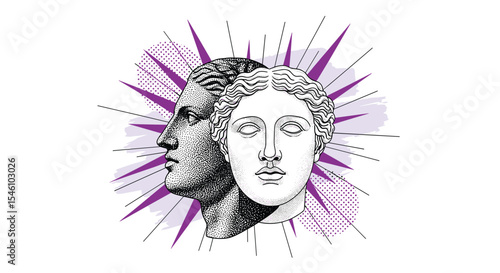 Exploring the multifaceted nature of the human psyche through artistic representations and symbolism