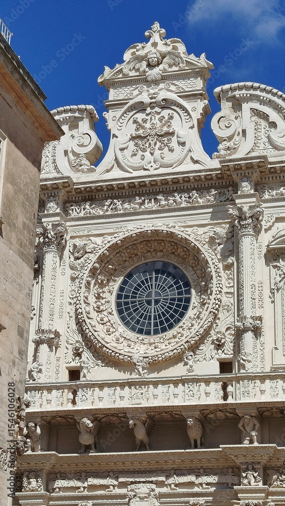 Obraz premium Facade of the cathedral in Lecce