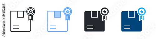 New Arrivals Icon Set Multiple Style. Design In Outline, Blue, Glyph, Dual Tone
