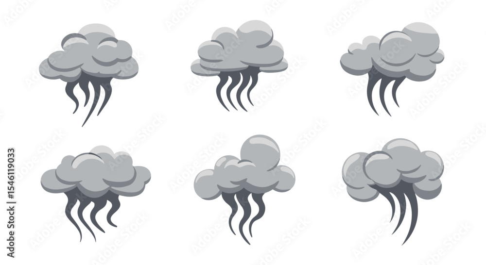 Collection of Grey Stormy Clouds for Visual Design and Weather Forecasting Resources Collection of Grey Stormy Clouds for Visual Design and Weather Forecasting Resources