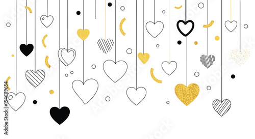 Romantic Celebration Delicate Love Hearts Celebration Decorations Hanging Party Decor Hanging Ornaments Festivities