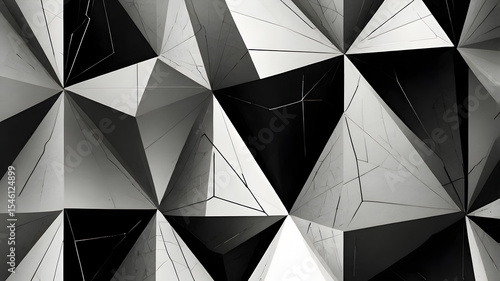 Abstract background with modern geometric lines and shapes in monochrome colors, clean and professional, suitable for corporate presentations and websites.