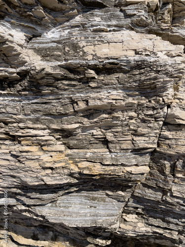 Horizontal rock strata texture