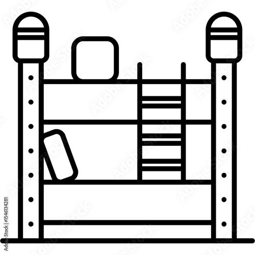 Bunk bed Icon