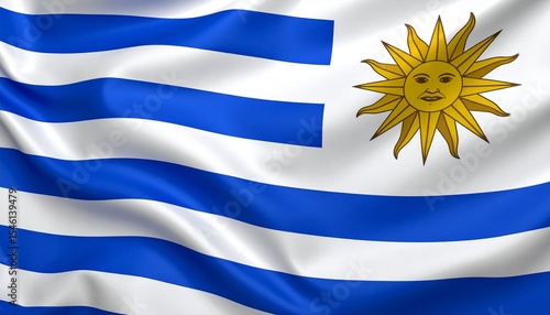 waving flag background