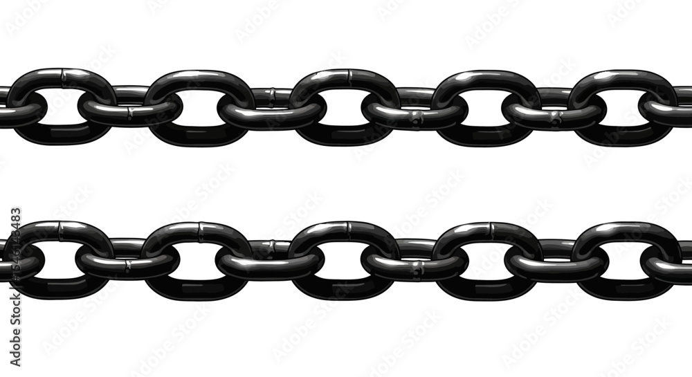 High-Resolution Image of Black Metal Chains Seamless Texture for Industrial Design Projects High-Resolution Image of Black Metal Chains Seamless Texture for Industrial Design Projects