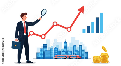 Business Growth Strategy Analyzing Market Trends for Success
