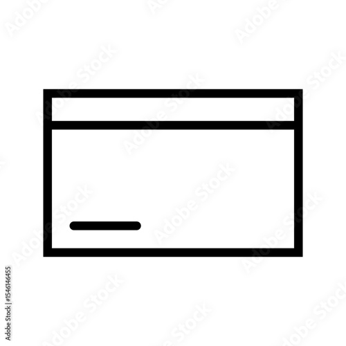 Credit Card Payment Outline Icon