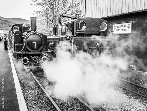 steam trains in snowdonia Wales
